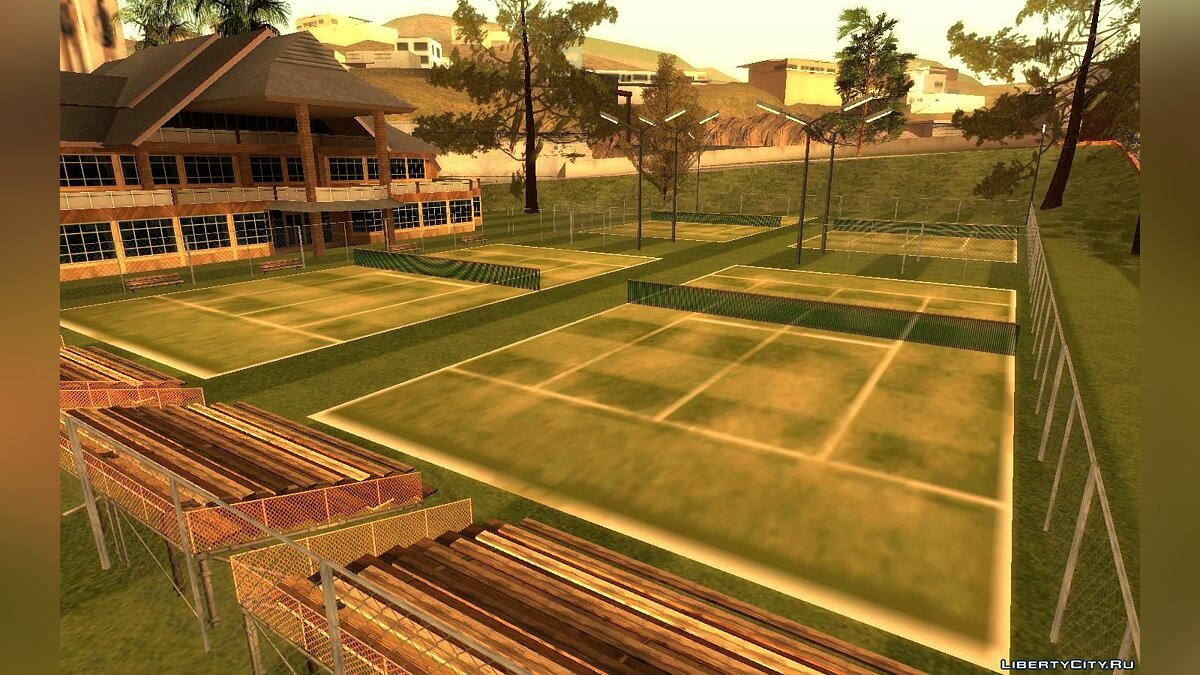 Download Tennis Club Improvement for GTA San Andreas