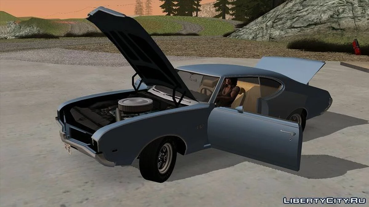 Oldsmobile 442 Holiday Coupe (4487) 1969 / GTA San Andreas