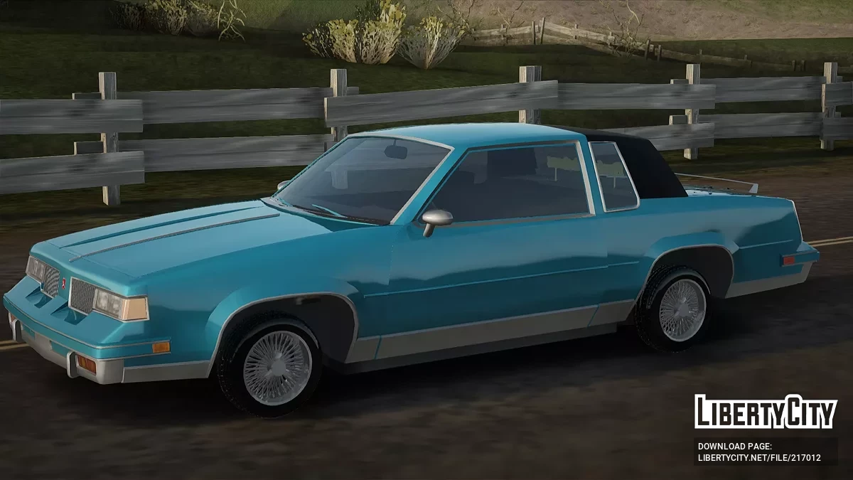 Oldsmobile Cutlass 1987 / GTA San Andreas