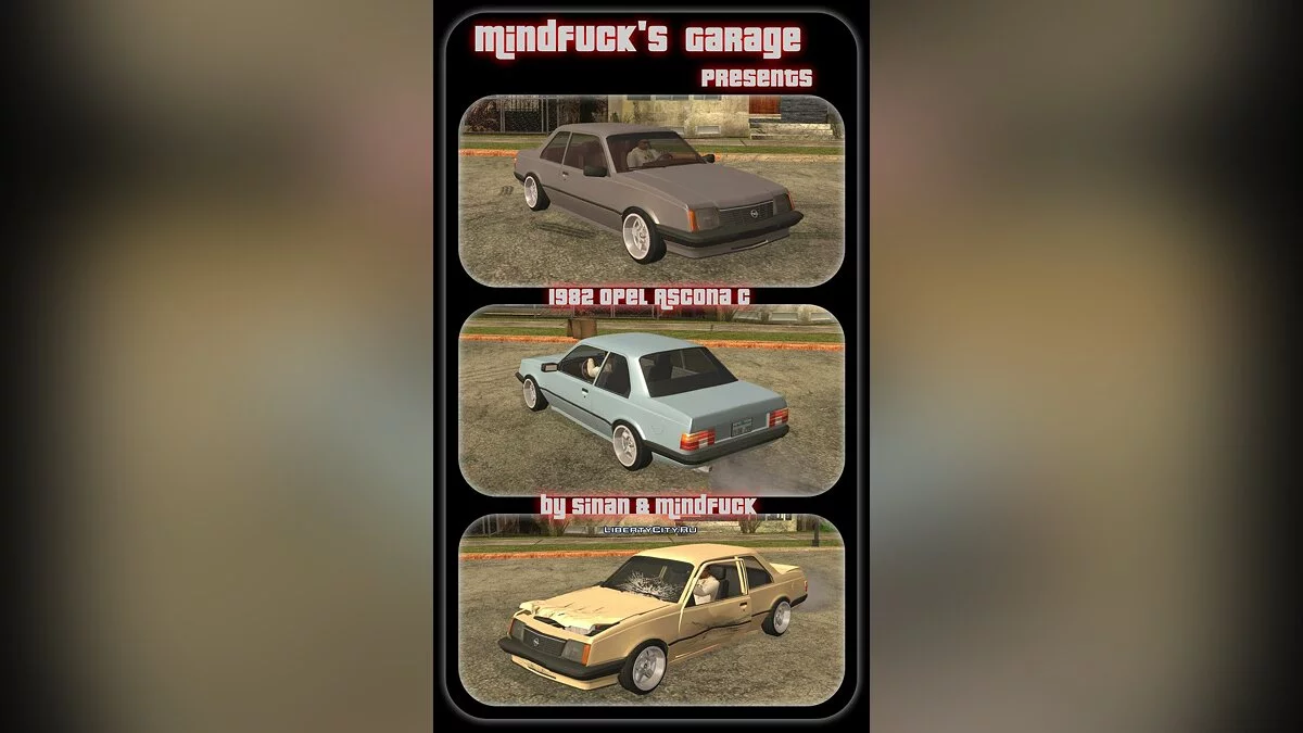 1982 Opel Ascona C / جي تي إيه سان أندرياس