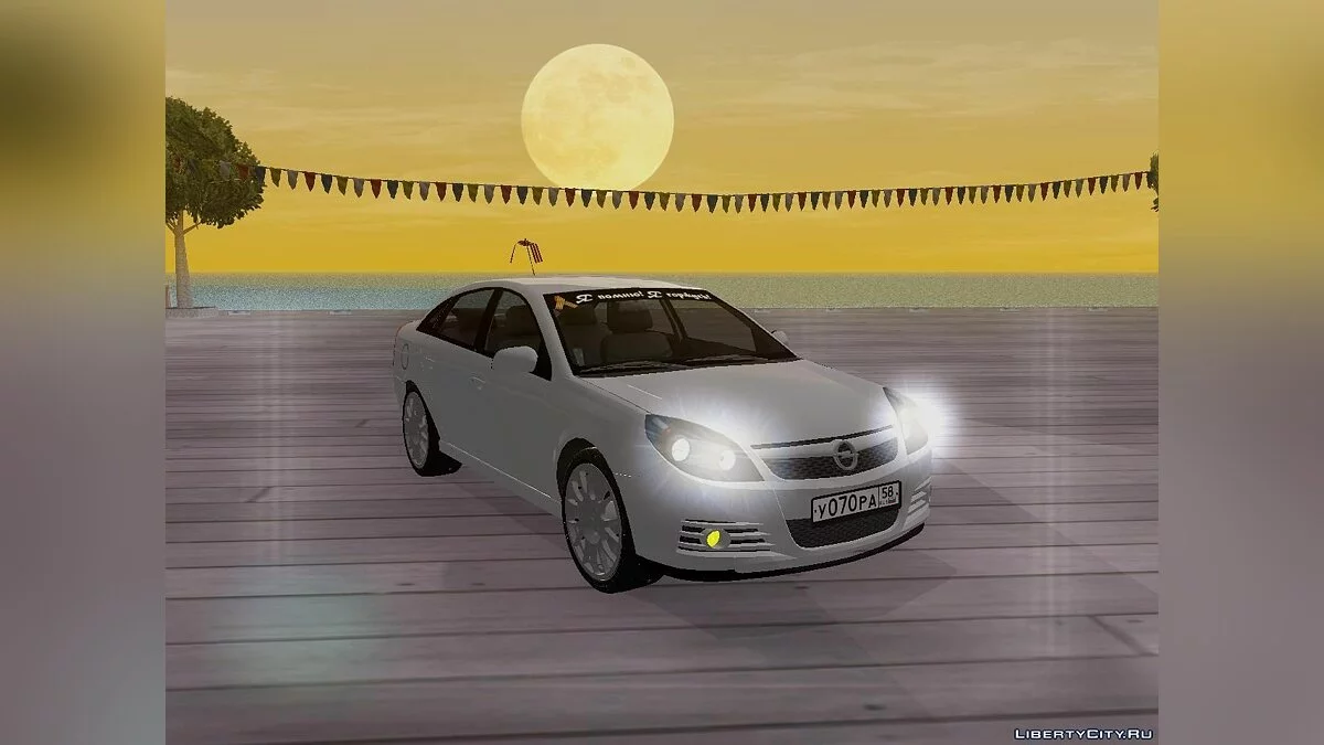 Opel Vectra "Merci grand-père pour la victoire !" / GTA San Andreas