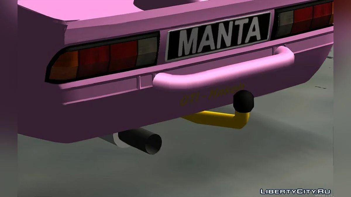 Opel Manta Pickup (Manta the Movie) / GTA San Andreas