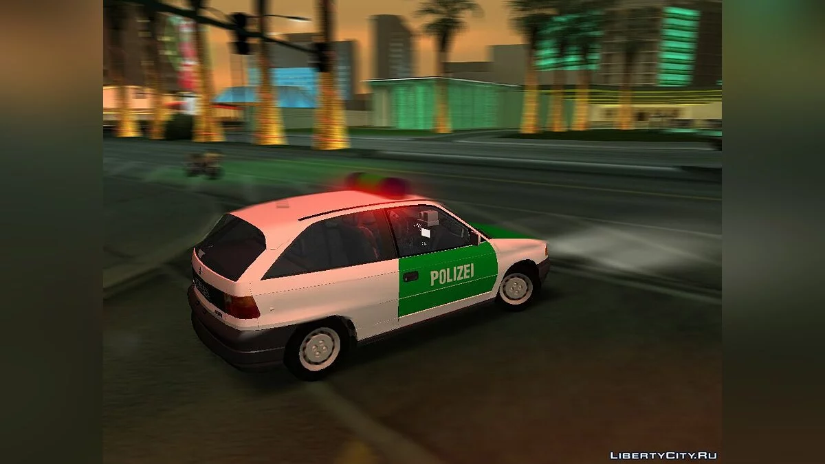 Opel Astra F Поліція / GTA San Andreas