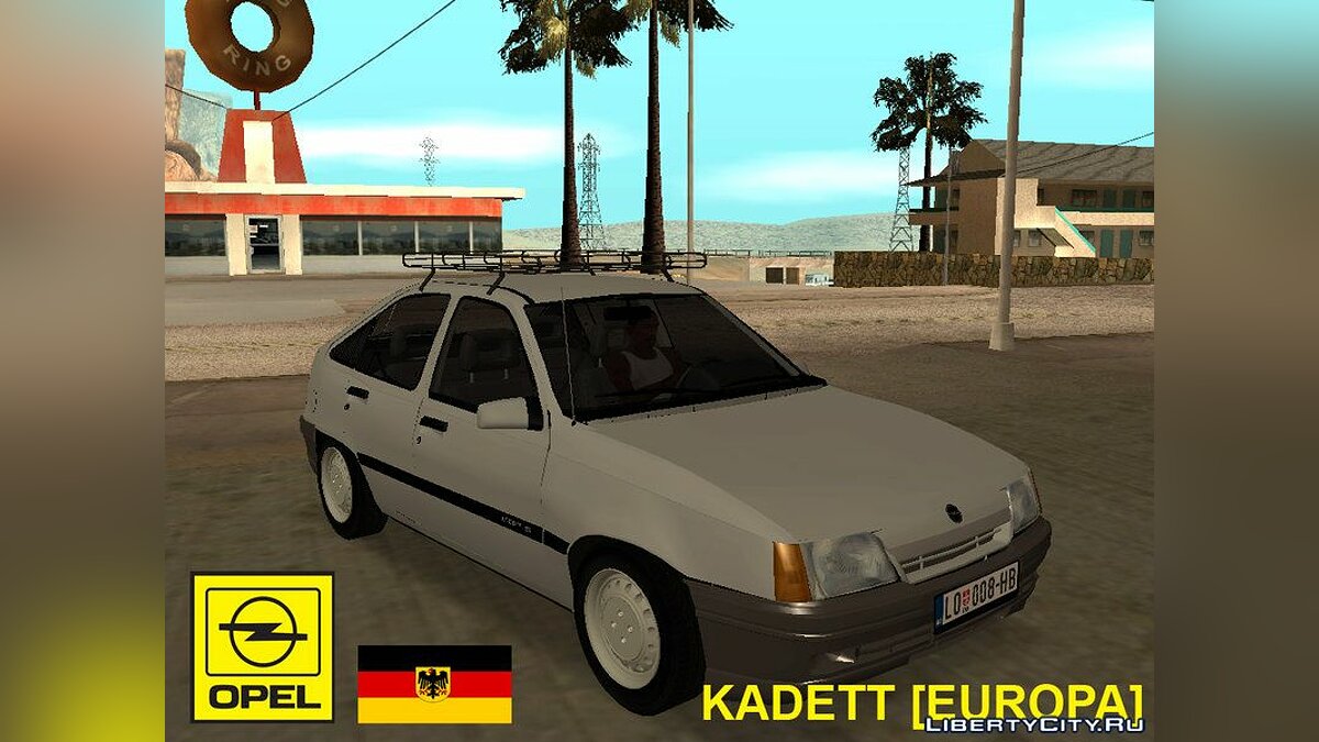 Скачать 1990 Opel Kadett E 5 Door ( Europa ) Для GTA San Andreas