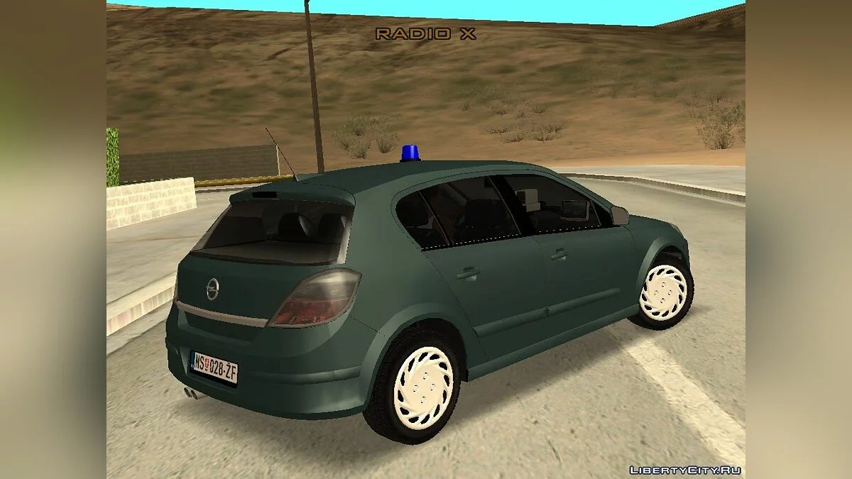 Opel Astra H Polícia Civil / GTA San Andreas