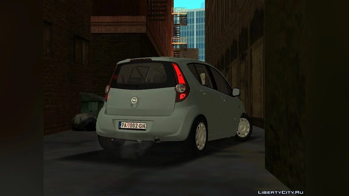 Opel Agila 1.2 / GTA San Andreas
