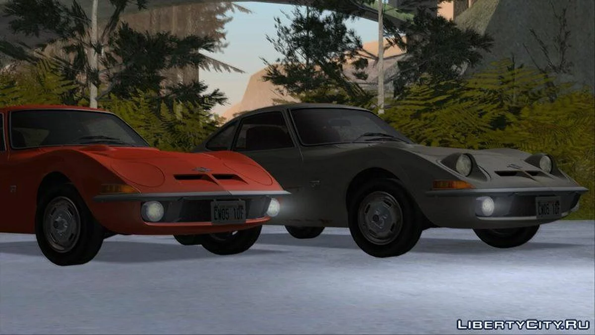 Opel GT 1900 1968 (US-Spec) / GTA San Andreas