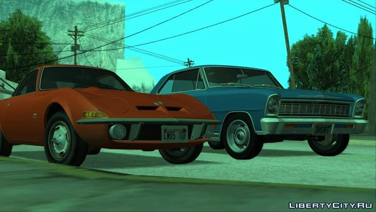 Opel GT 1900 1968 (US-Spec) / GTA San Andreas