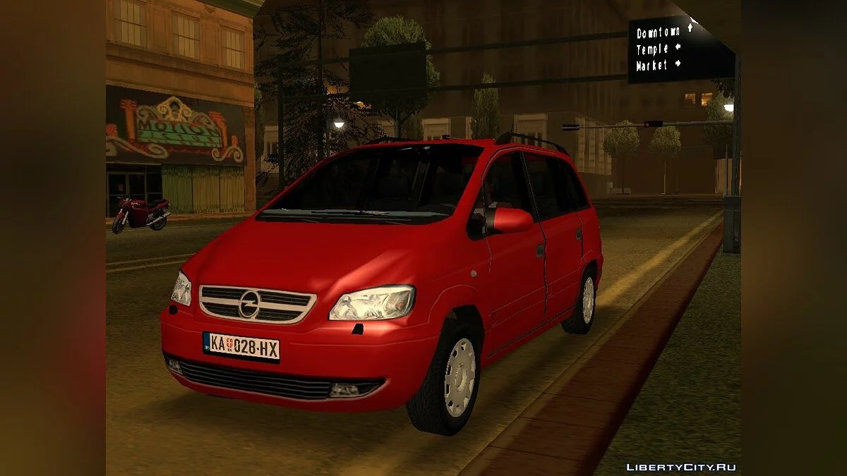 Opel Zafira 2.2DTI / GTA San Andreas
