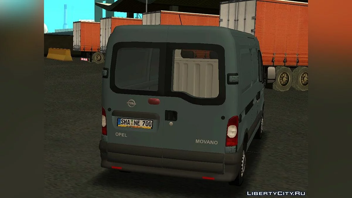 Мікроавтобус Opel Movano v2 / GTA San Andreas