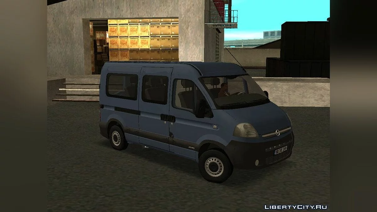 Мікроавтобус Opel Movano / GTA San Andreas