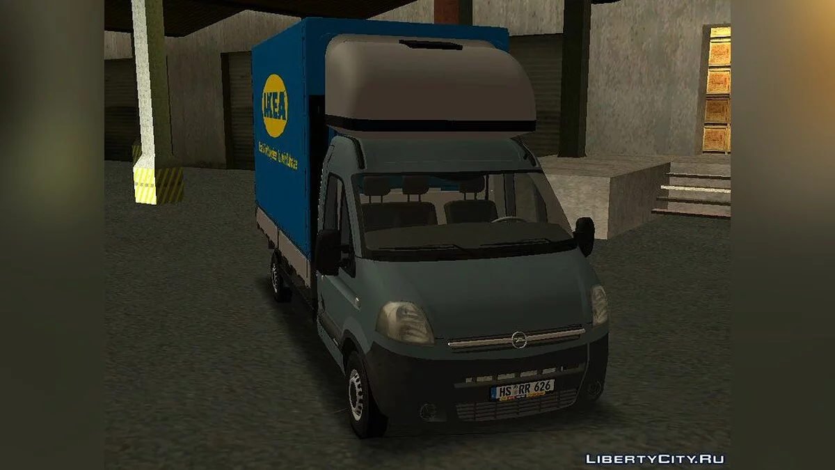 Opel Movano Ikea Транспортник / GTA San Andreas