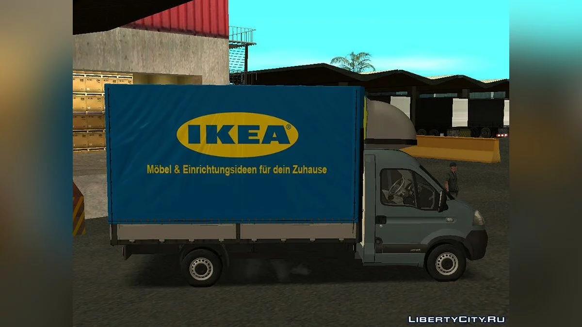 Opel Movano Ikea Транспортник / GTA San Andreas