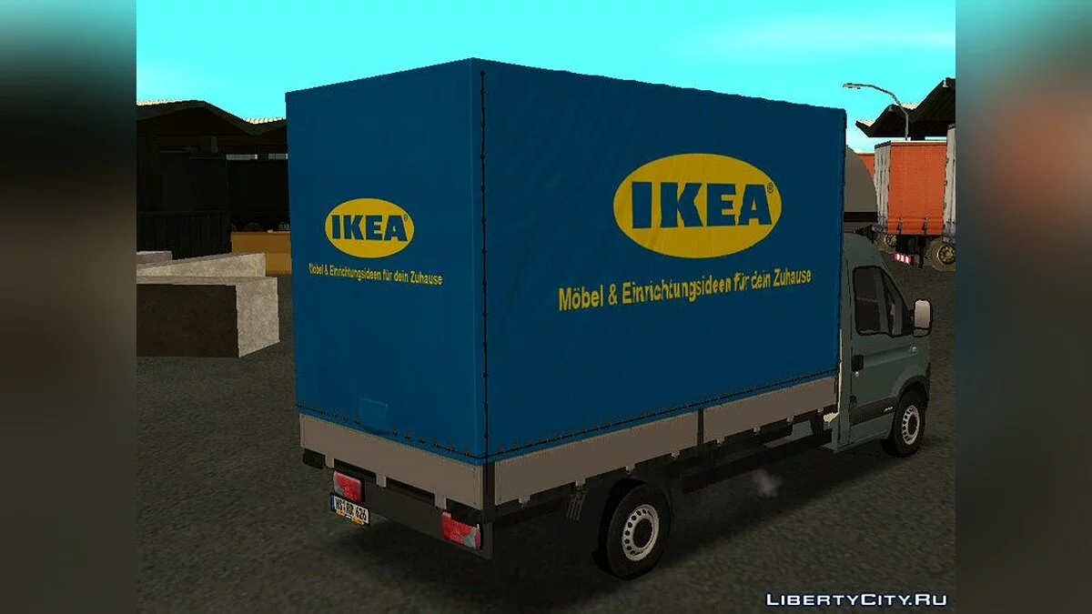 Opel Movano Ikea Транспортник / GTA San Andreas