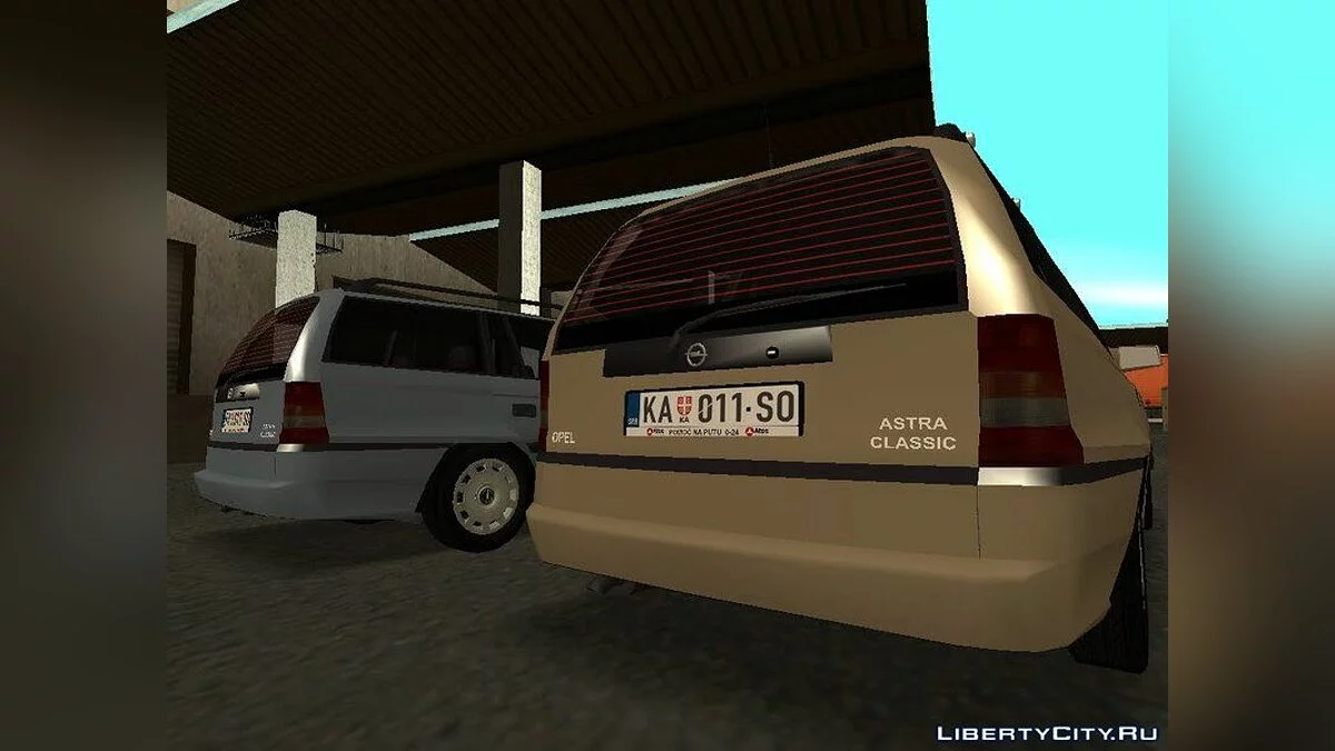 2001 Opel Astra F Kombi / GTA San Andreas