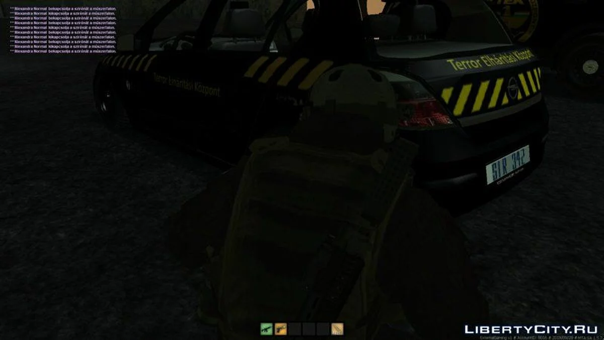 Opel H Astra - Anti-Terror / GTA San Andreas