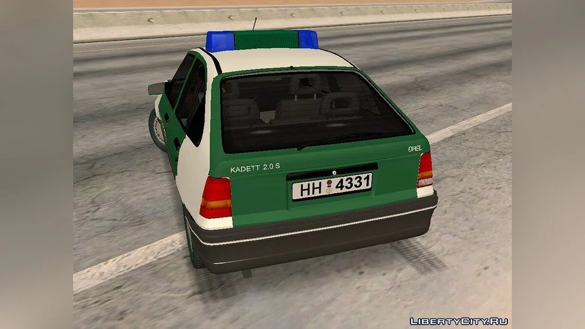 欧宝 Kadett E 警车 / GTA San Andreas