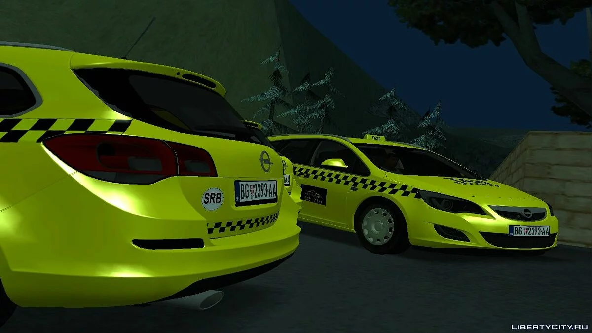 欧宝阿斯特拉J旅行出租车 / GTA San Andreas