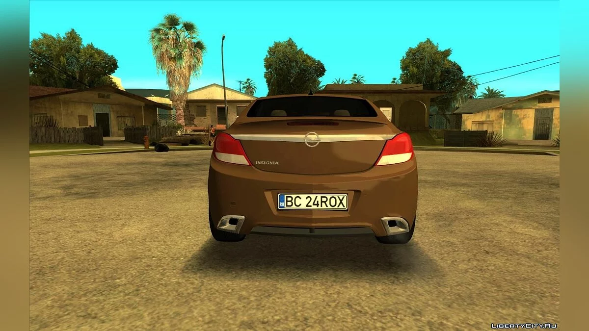 2010 Opel Insignia OPC Румунські номерні знаки / GTA San Andreas
