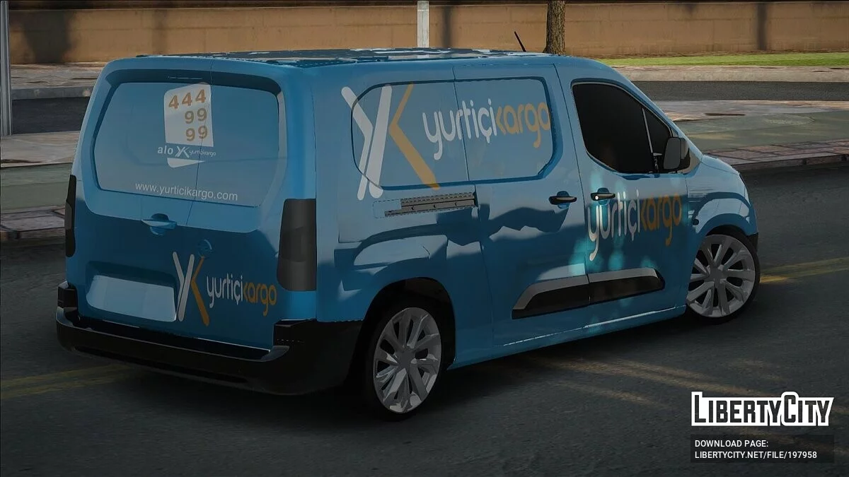 2021 Opel Combo Yurtiçi Kargo / GTA San Andreas