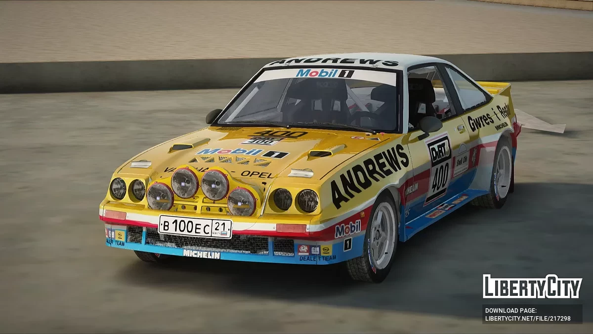 欧宝曼塔 400 / GTA San Andreas