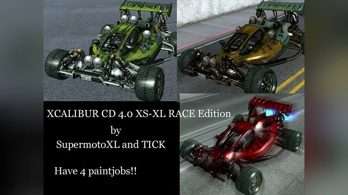 Xcalibur CD 4.0 XS-XL Рейсова Версія / GTA San Andreas