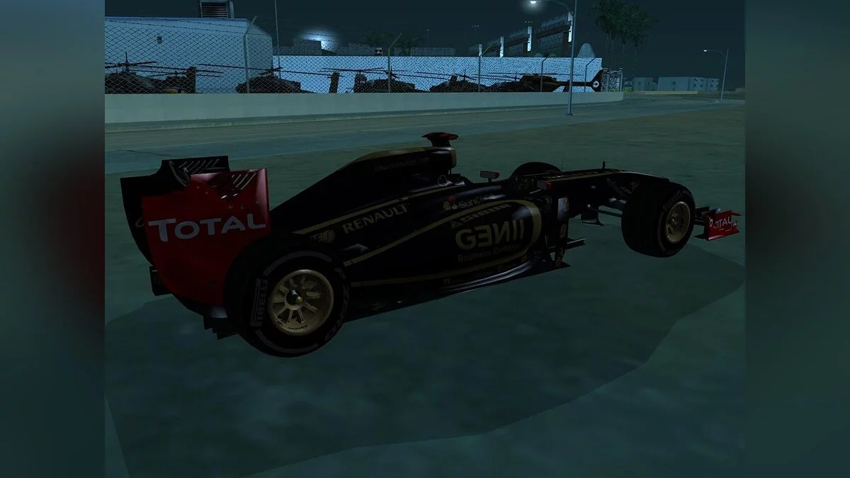 Lotus-Renault F1 2011 / GTA San Andreas