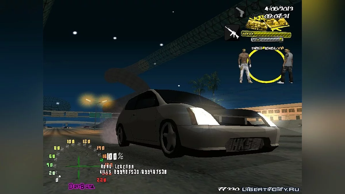 Налаштування кривої / GTA San Andreas