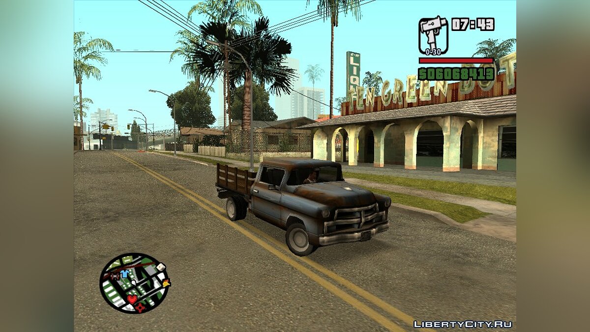 GTA SA Autokarte