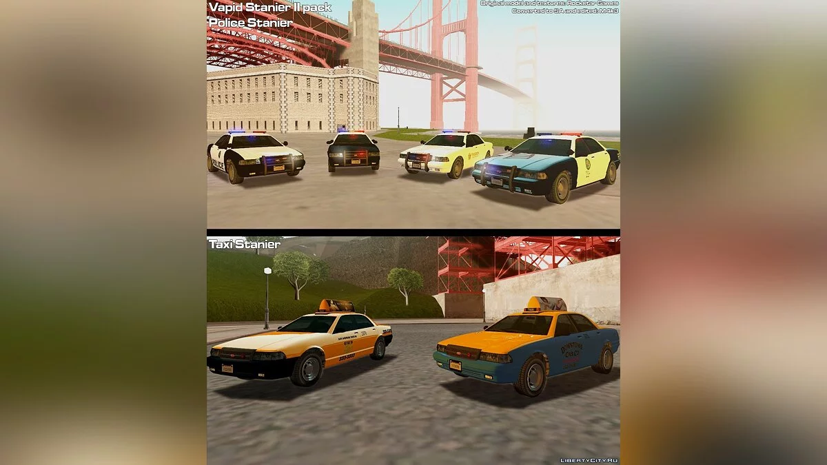 GTA V Vapid Stanier II Paket / GTA San Andreas