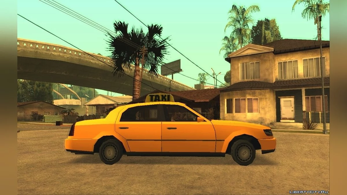 Washington taxi / GTA San Andreas
