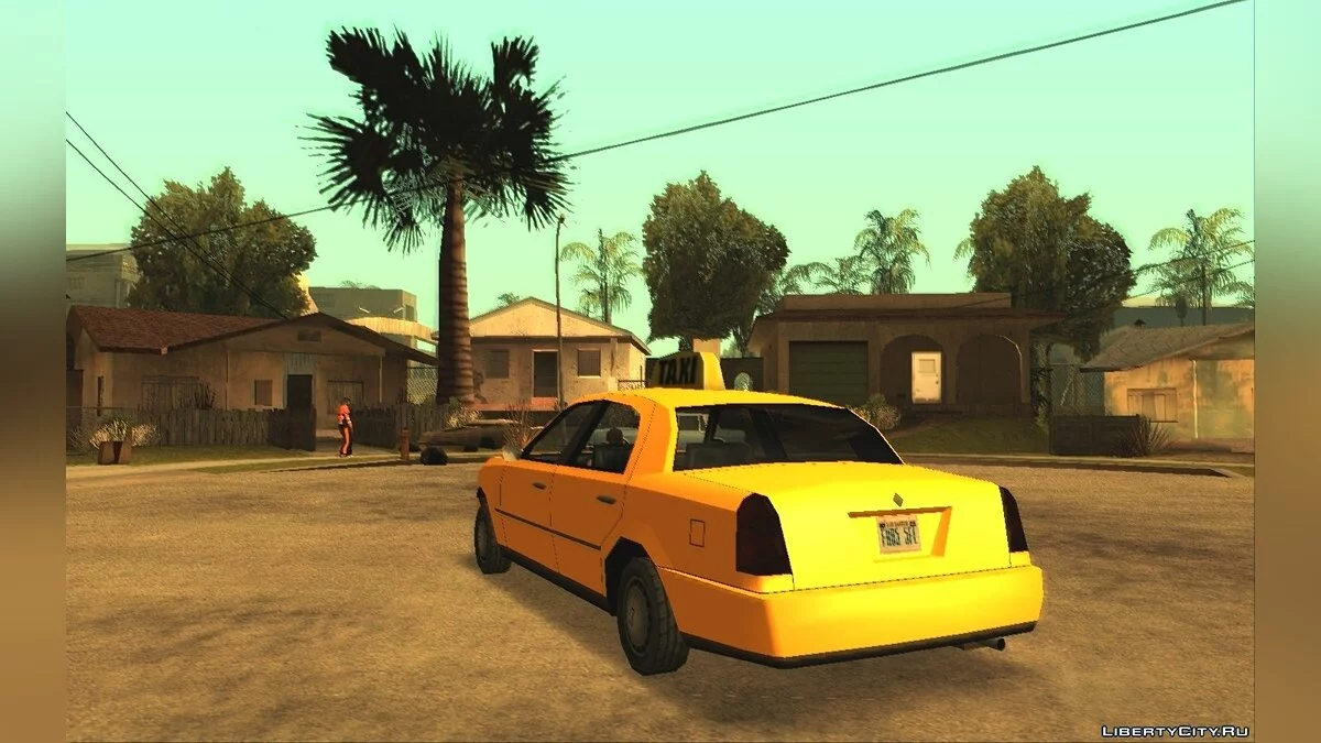 Washington taxi / GTA San Andreas