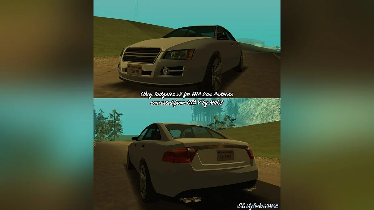 GTA V Obey Tailgater v2 / GTA San Andreas