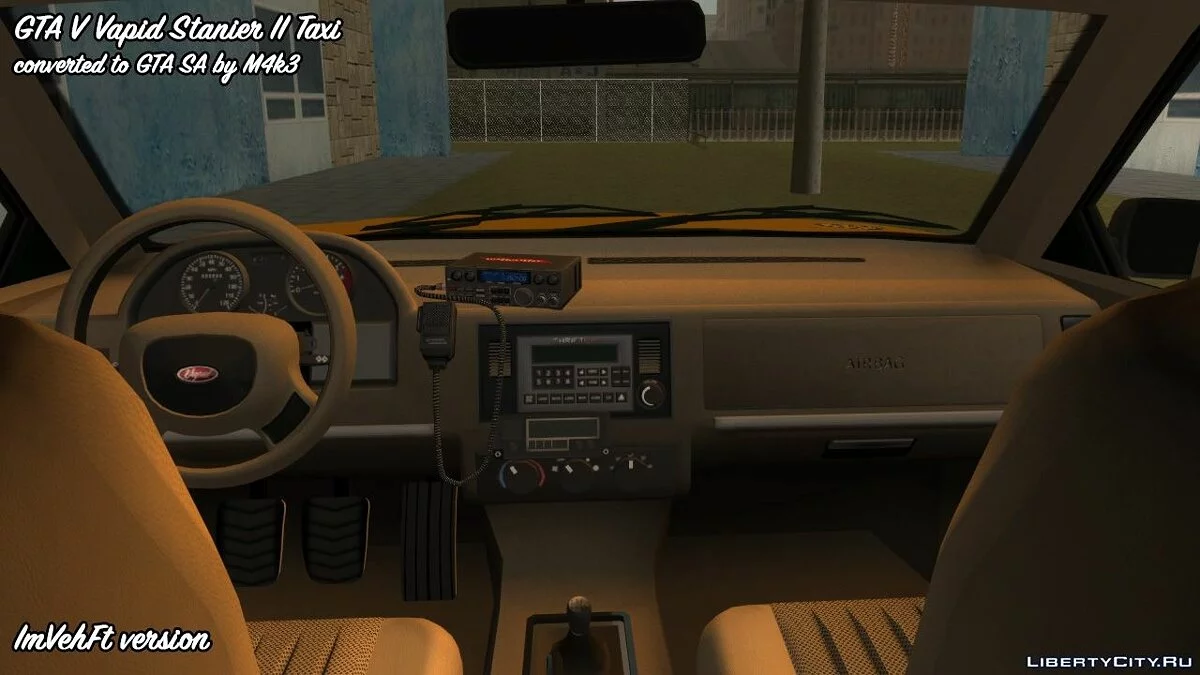GTA 5 Vapid Stanier II Taxi / GTA San Andreas