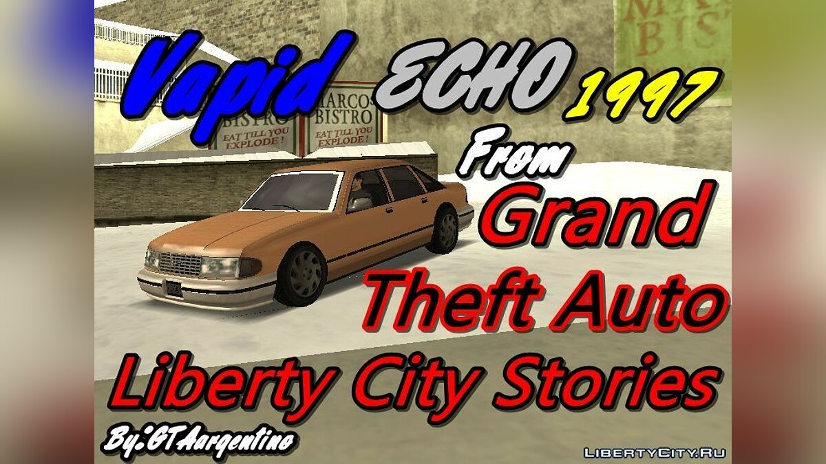 Download Vapid Echo HD from GTA Liberty City Stories for GTA San