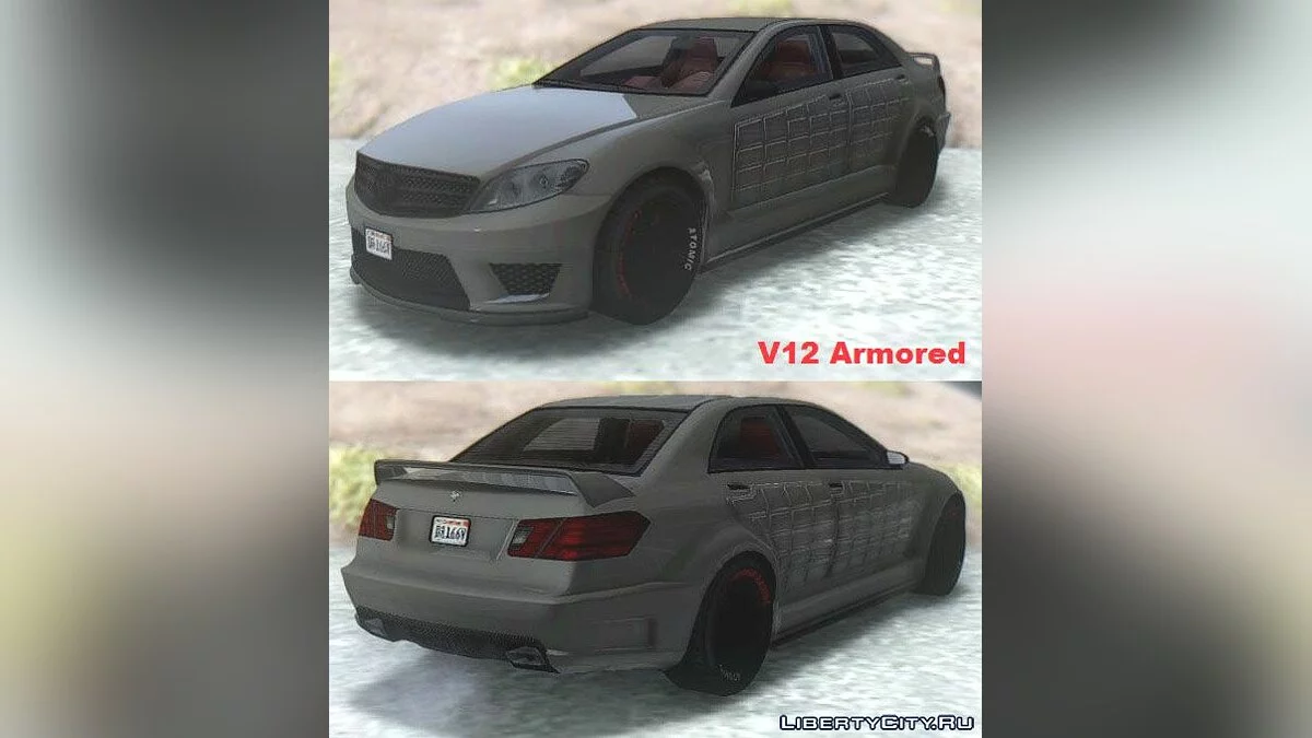 GTA SA بيفانكتور شافتر V12 و LWB + ذراع V / جي تي إيه سان أندرياس
