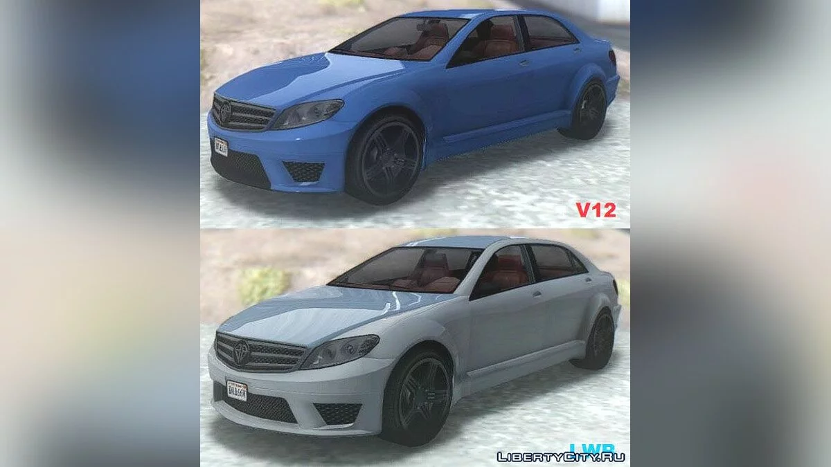 GTA SA بيفانكتور شافتر V12 و LWB + ذراع V / جي تي إيه سان أندرياس