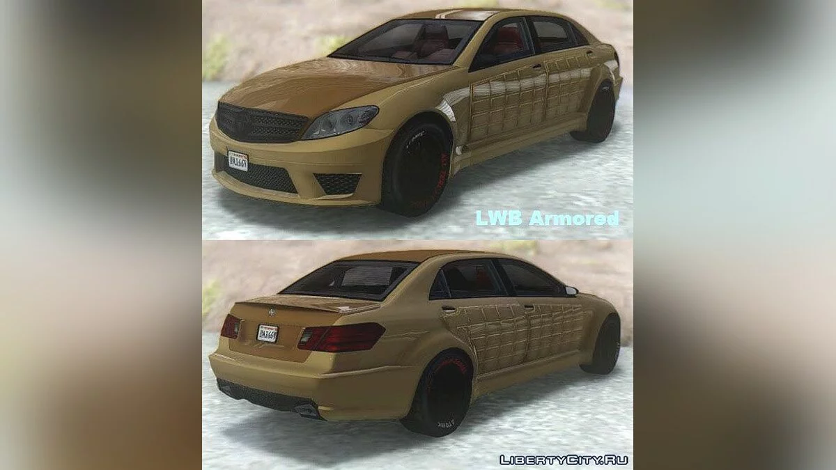 GTA SA بيفانكتور شافتر V12 و LWB + ذراع V / جي تي إيه سان أندرياس
