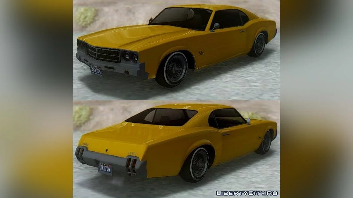GTA SA Declasse Sabre GT V / GTA San Andreas