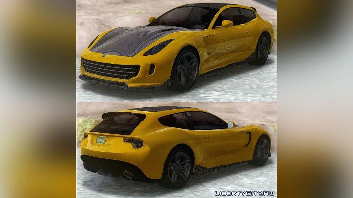 GTA SA Grotti Bestia GTS V / GTA San Andreas