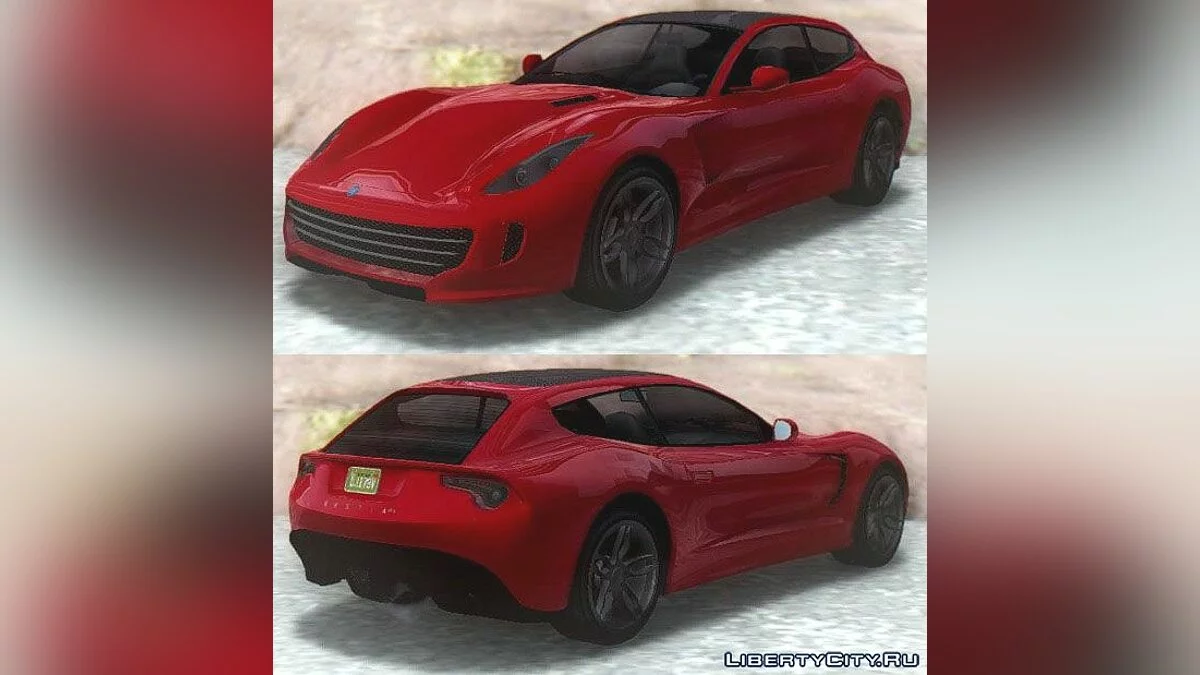 GTA SA Grotti Bestia GTS V / GTA San Andreas