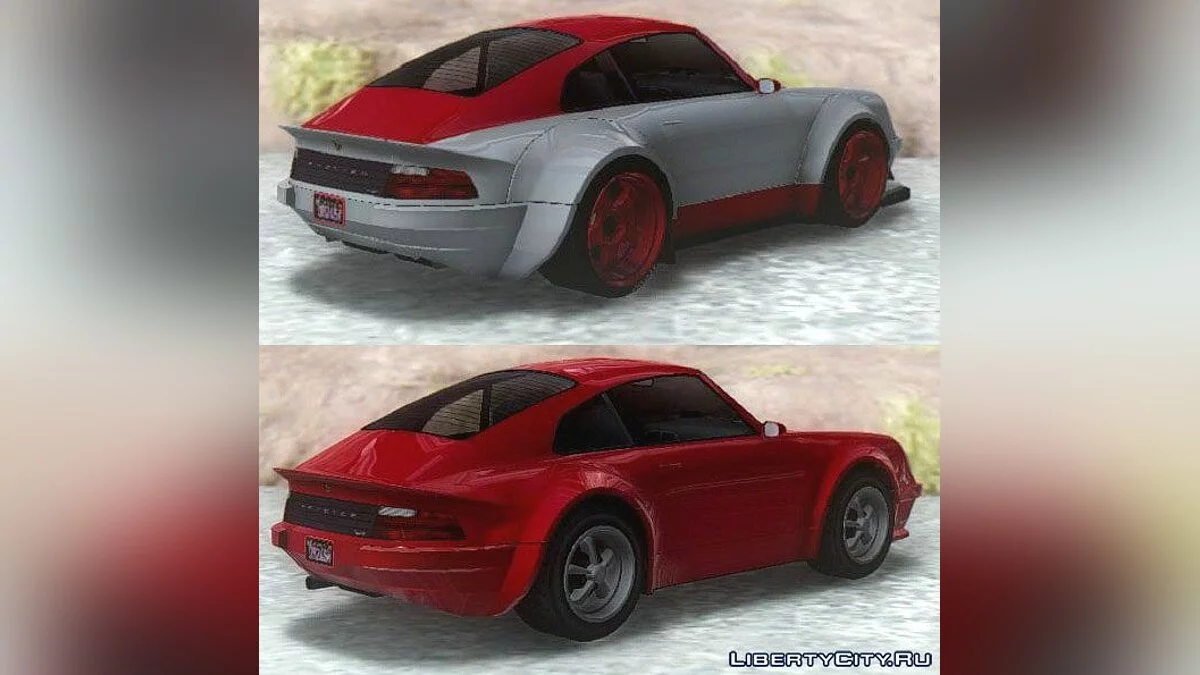 GTA V Pfister Comet Retro Custom & Normal / GTA San Andreas