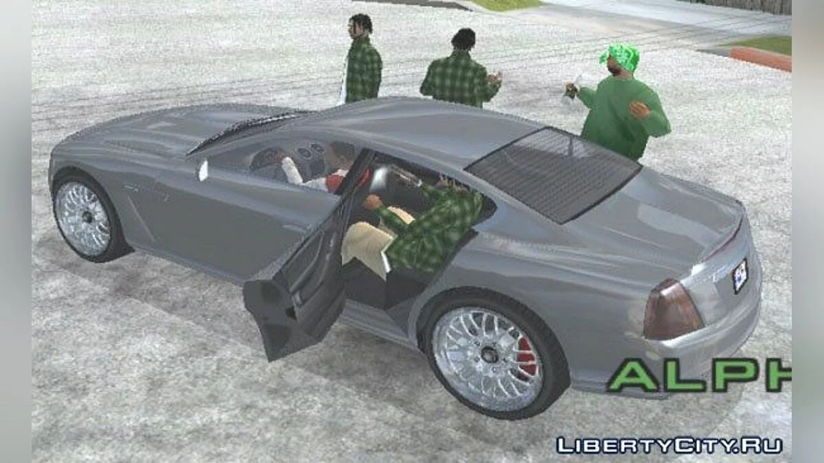 GTA 5 Albany Alpha Sedan / GTA San Andreas