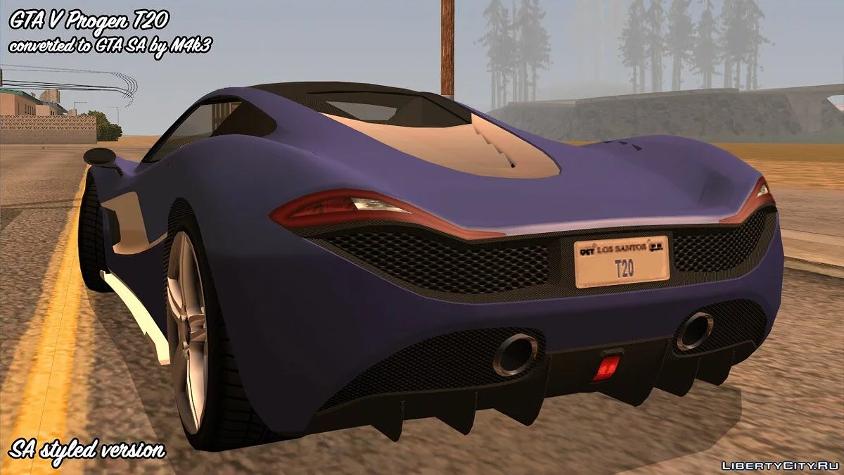 GTA 5 Progen T20 v2 / GTA San Andreas