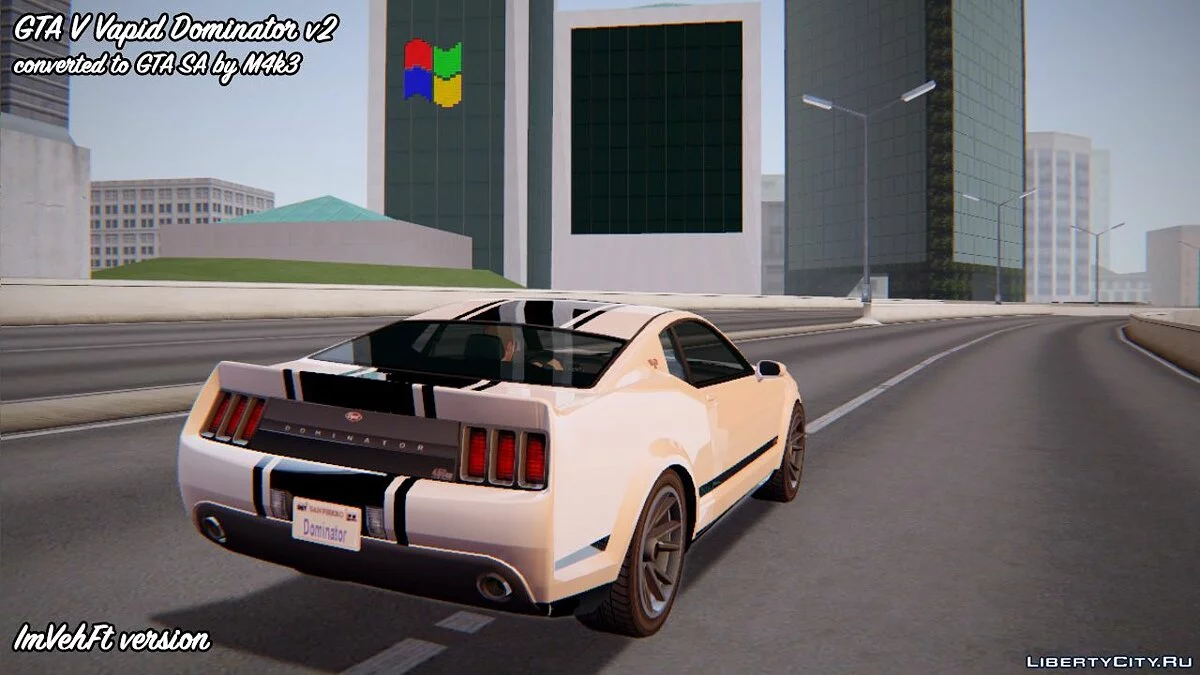 GTA 5 Vapid Dominator v2 / GTA San Andreas