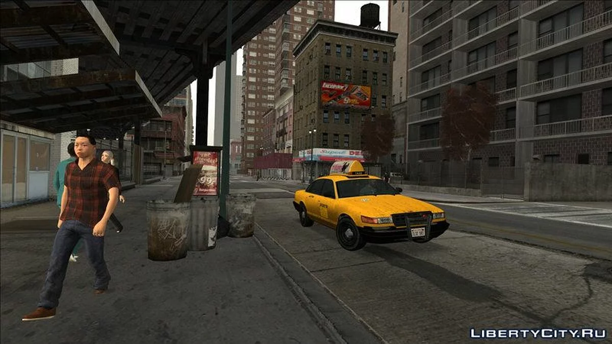 GTA IV Таксі / GTA San Andreas