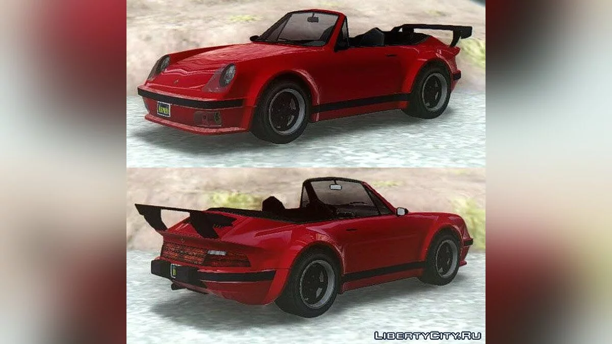 GTA V Pfister Comet Retro Cabrio / GTA San Andreas