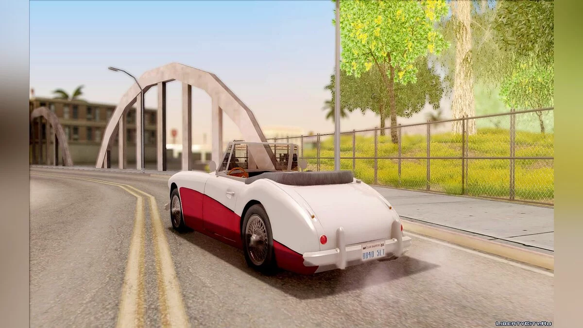 Austin Healey 3000 Black Revel / GTA San Andreas