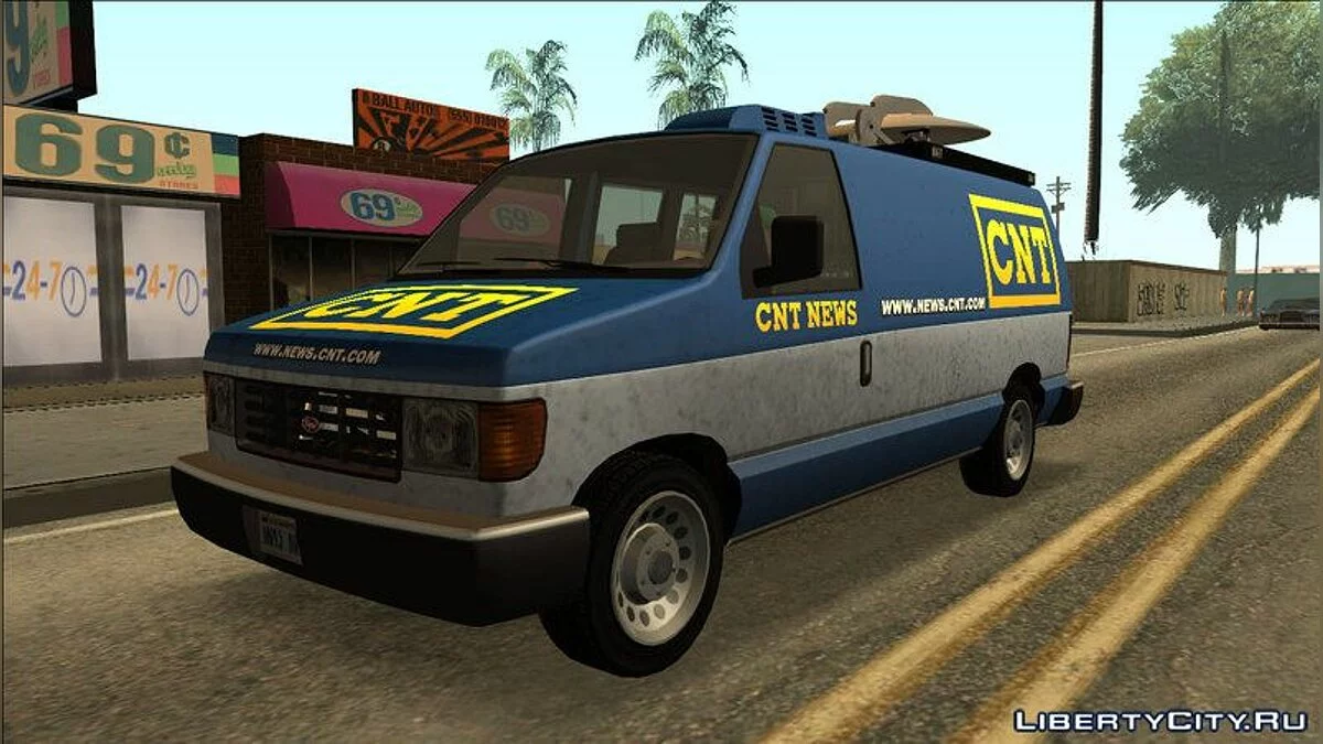 Vapid News Van / GTA San Andreas