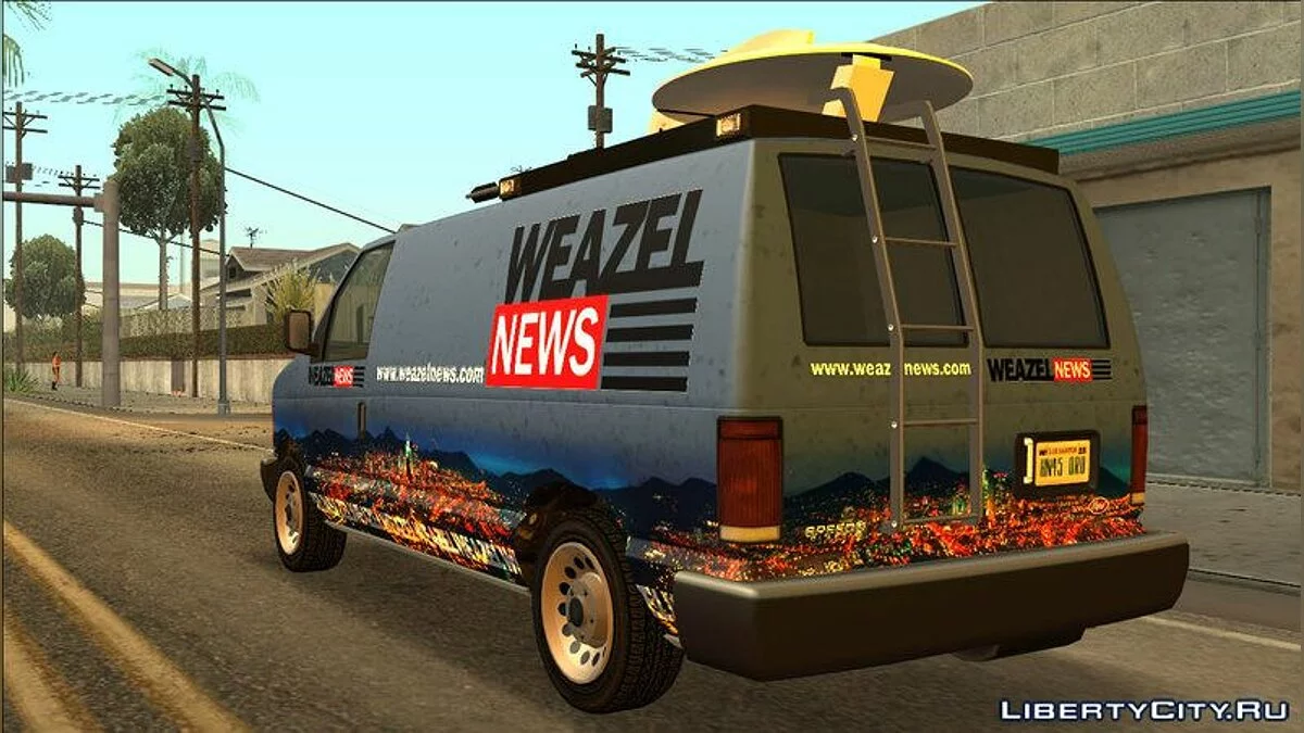 Vapid News Van / GTA San Andreas